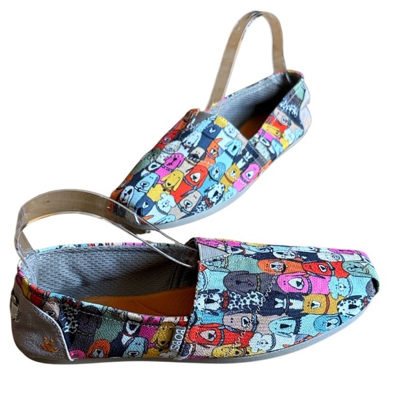 BOB’S FOR DOGS BY SKECHERS WOMEN’S SLIP ON PLUSH WAG PARTY FLAT SHOE SIZE 10 - Picture 1 of 12